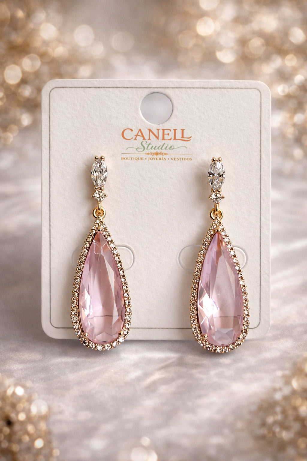Arete Pink , Rodeado de Circones y punto de Luz