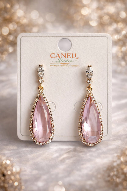 Arete Pink , Rodeado de Circones y punto de Luz